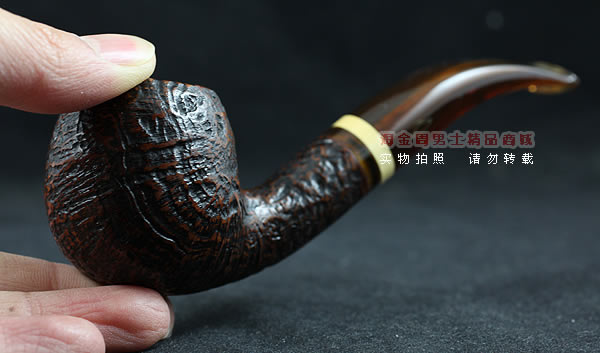 进口烟具 正品意大利brebbia芭比石楠木烟斗 六件套装忍者粗面834-10