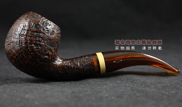 进口烟具 正品意大利brebbia芭比石楠木烟斗 六件套装忍者粗面834-4