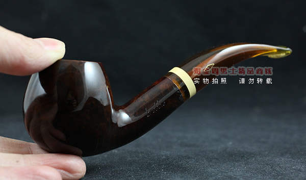 进口烟具 正品意大利brebbia芭比石楠木烟斗 六件套装忍者棕色834-12