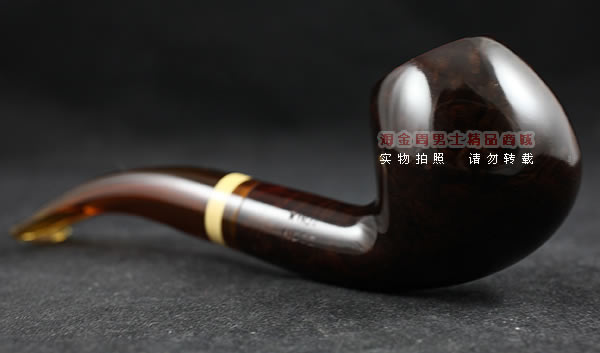 进口烟具 正品意大利brebbia芭比石楠木烟斗 六件套装忍者棕色834-2
