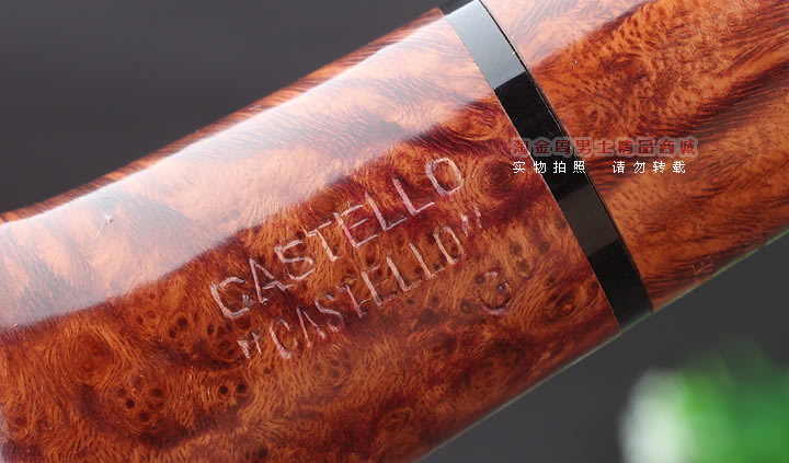 淘金周 意大利castello 卡斯特罗2006年签名收藏烟斗套装LOB大斗-21