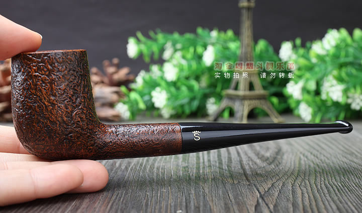 丹麦史丹威Stanwell石楠木烟斗golden danish 5件套金棕色麻面51-8