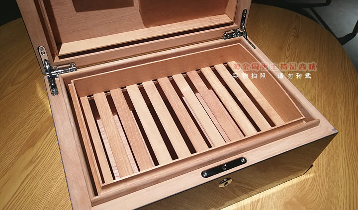 正品烟具 香港SIKARLAN 雪茄保湿木箱 80支装雪松木箱sk-1096P-1