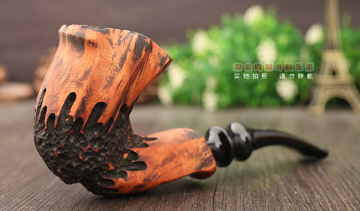 丹麦Erik Nording石楠木手工烟斗 SIGNATURE SMOOTH 原木86-1