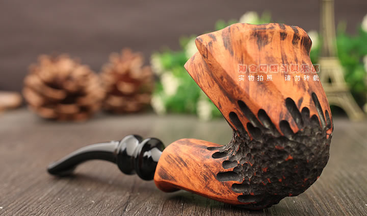 丹麦Erik Nording石楠木手工烟斗 SIGNATURE SMOOTH 原木86-2
