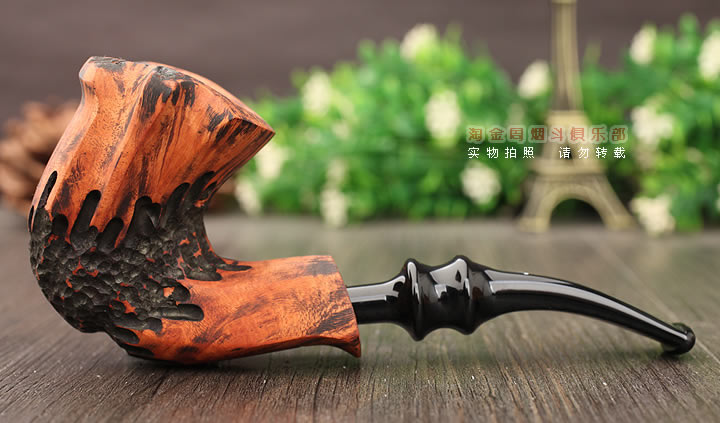 丹麦Erik Nording石楠木手工烟斗 SIGNATURE SMOOTH 原木86-3