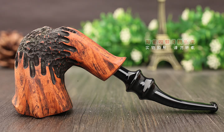 丹麦Erik Nording石楠木手工烟斗 SIGNATURE SMOOTH 原木86-4