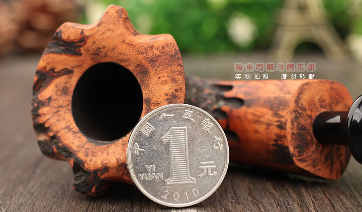 丹麦Erik Nording石楠木手工烟斗 SIGNATURE SMOOTH 原木86-5