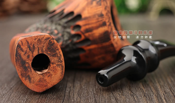 丹麦Erik Nording石楠木手工烟斗 SIGNATURE SMOOTH 原木86-6