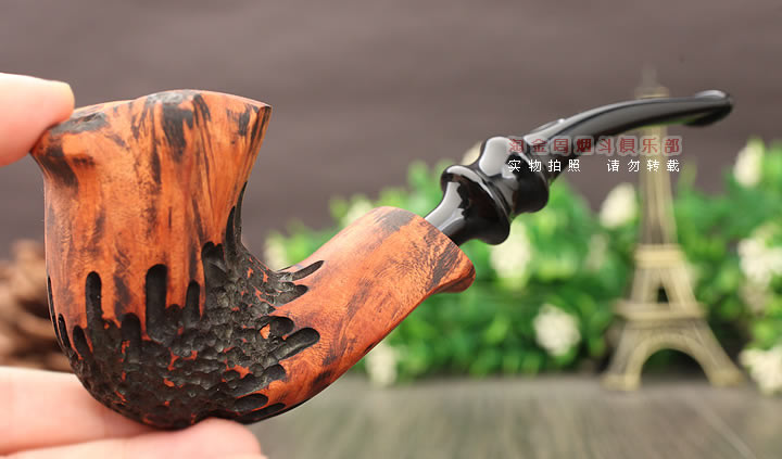 丹麦Erik Nording石楠木手工烟斗 SIGNATURE SMOOTH 原木86-7