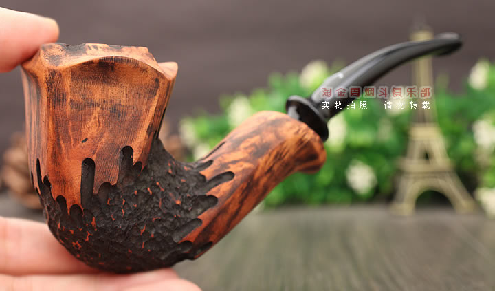 丹麦Erik Nording石楠木手工烟斗 SIGNATURE SMOOTH 原木87-7