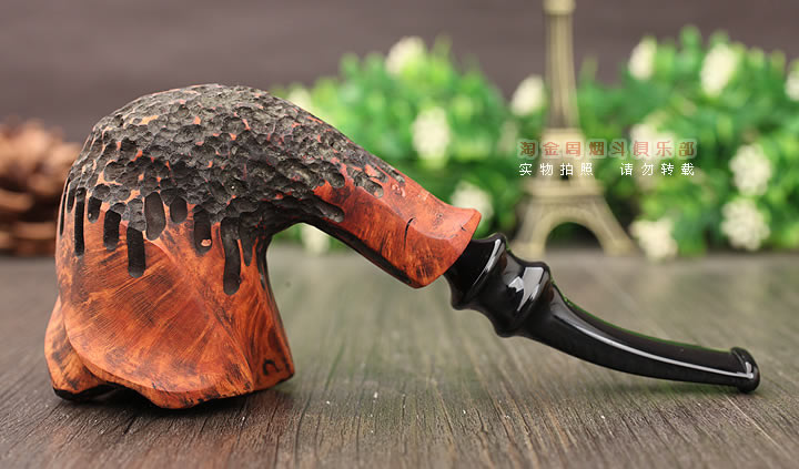 丹麦Erik Nording石楠木手工烟斗 SIGNATURE SMOOTH 原木88-4