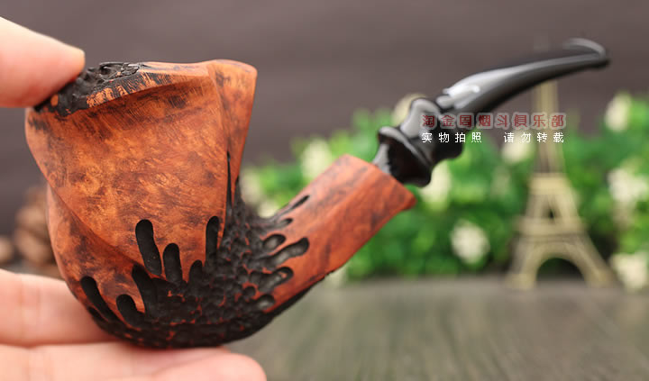 丹麦Erik Nording石楠木手工烟斗 SIGNATURE SMOOTH 原木88-8