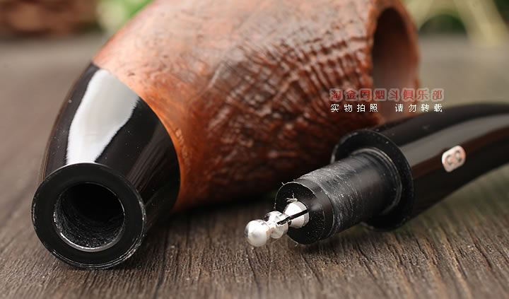 法国CHACOM石楠木烟斗 5件套蜗牛斗VOLUTE 棕色麻面1-6