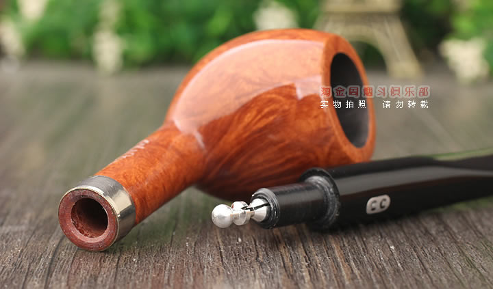 淘金周 法国CHACOM CC石楠木烟斗 5件套装Classic经典 原木色165-6