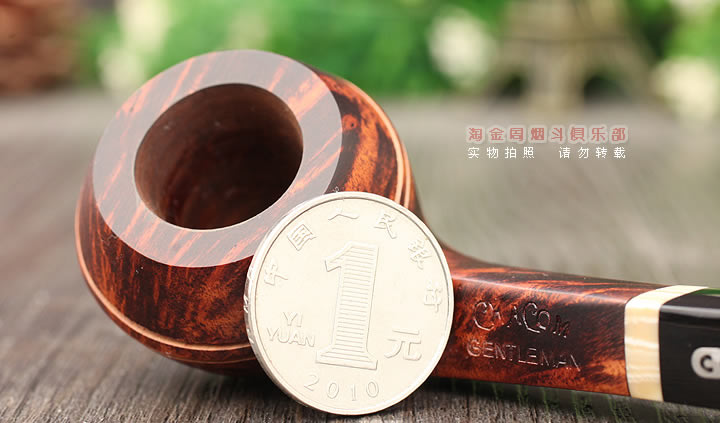 原装进口 法国CC CHACOM石楠木烟斗 5件套装绅士斗GENTLEMAN 1294S-5