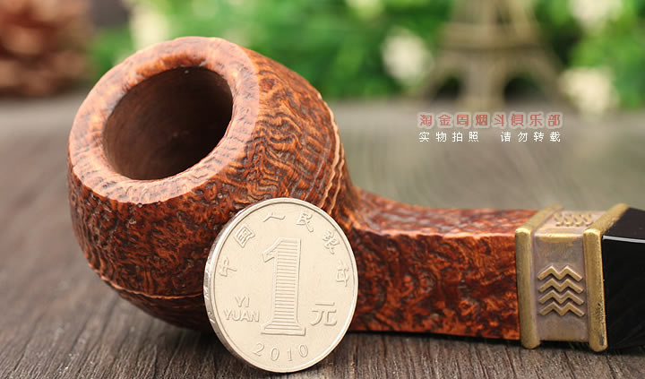 法国CHACOM CC石楠木烟斗 五件套 ELEMENTS元素斗 棕色麻面390-5