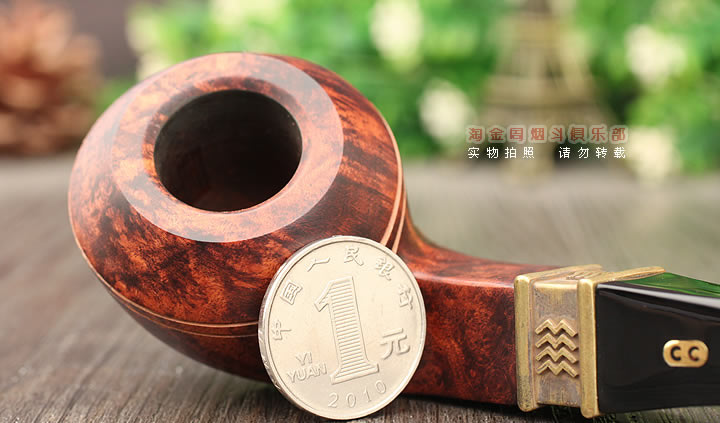 法国CHACOM CC石楠木烟斗 五件套 ELEMENTS元素斗 棕色光面560-5