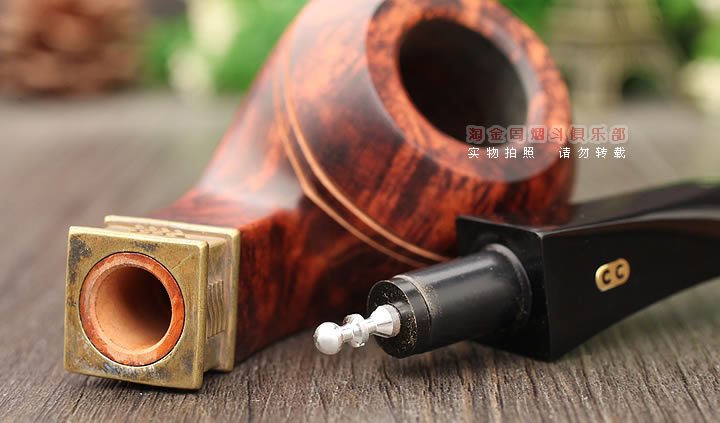 法国CHACOM CC石楠木烟斗 五件套 ELEMENTS元素斗 棕色光面560-6