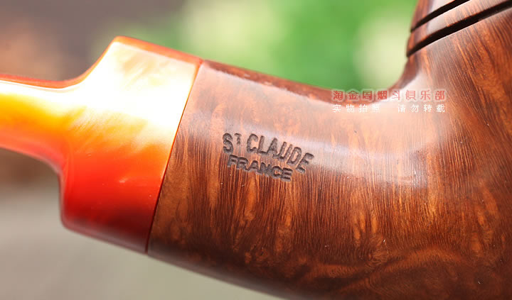 法国butz choquin BC 石楠木烟斗 FLAMME ORANGE-8