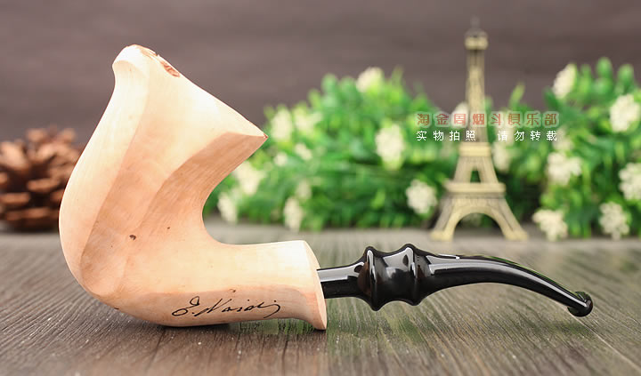 丹麦Erik Nording石楠木手工烟斗 SIGNATURE SMOOTH 原木93-3