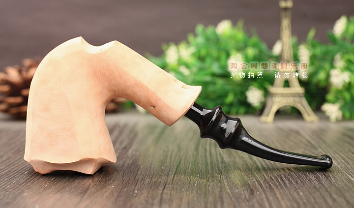 丹麦Erik Nording石楠木手工烟斗 SIGNATURE SMOOTH 原木94-4