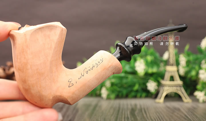 丹麦Erik Nording石楠木手工烟斗 SIGNATURE SMOOTH 原木94-7