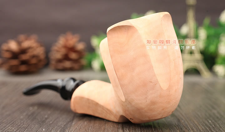 丹麦Erik Nording石楠木手工烟斗 SIGNATURE SMOOTH 原木96-2