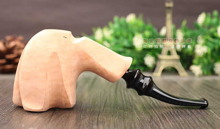 丹麦Erik Nording石楠木手工烟斗 SIGNATURE SMOOTH 原木96-4