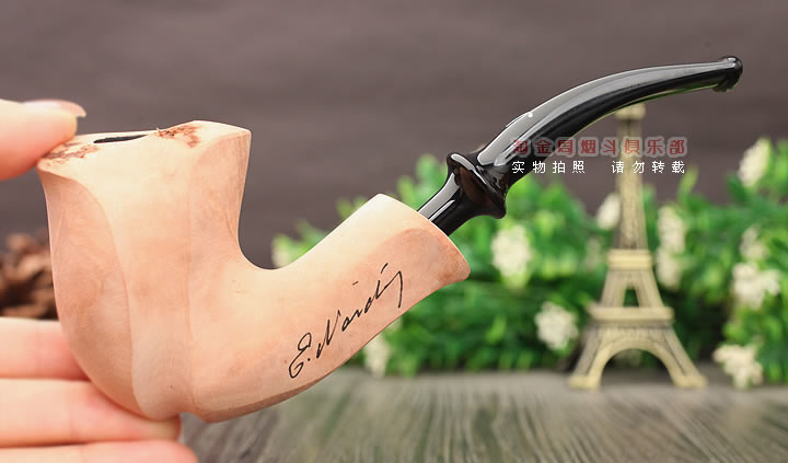 丹麦Erik Nording石楠木手工烟斗 SIGNATURE SMOOTH 原木97-7