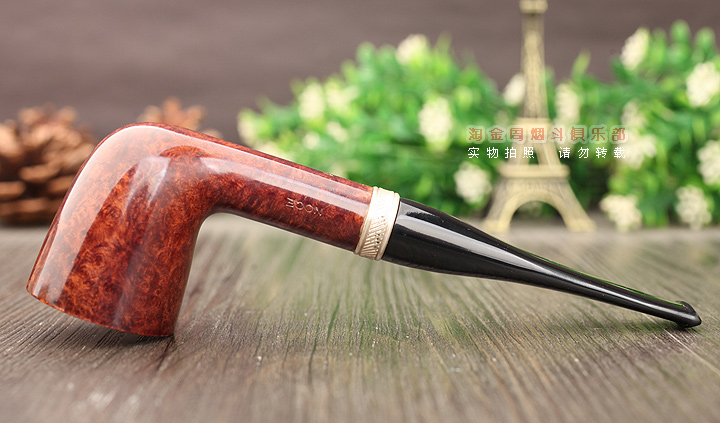 意大利芭比brebbia石楠木烟斗 925银圈竞争斗 MPB NOCE 4001-4