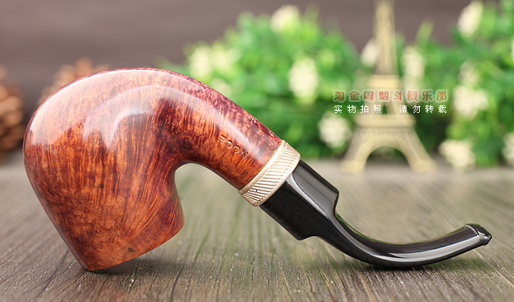 意大利芭比brebbia石楠木烟斗 925银圈竞争斗 MPB NOCE 6006-4