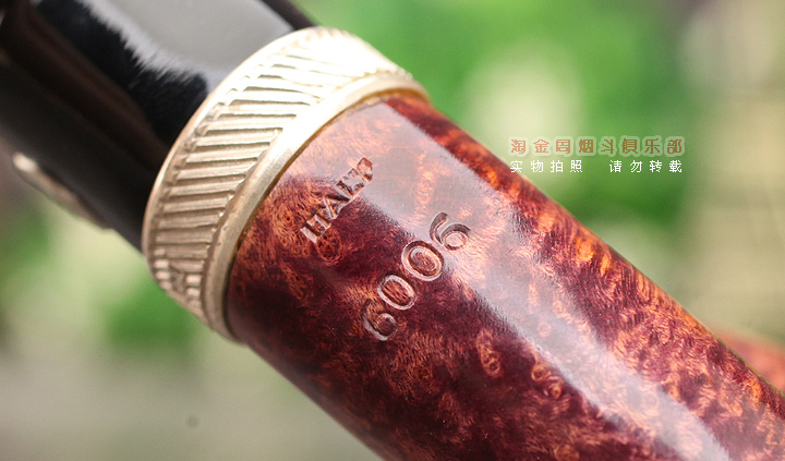 意大利芭比brebbia石楠木烟斗 925银圈竞争斗 MPB NOCE 6006-8