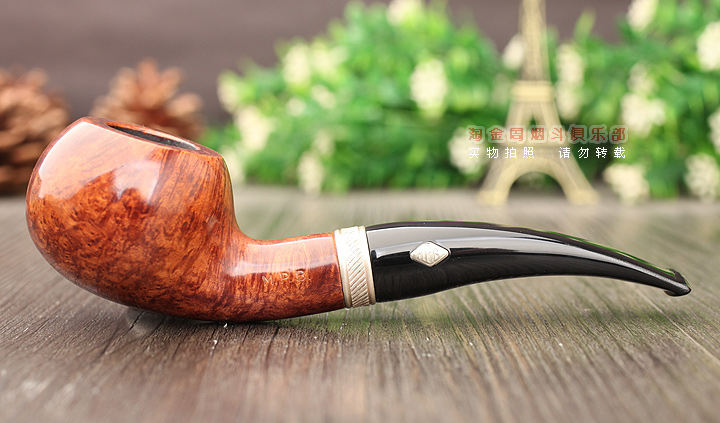 意大利芭比brebbia石楠木烟斗 925银圈竞争斗 MPB NOCE 601-3