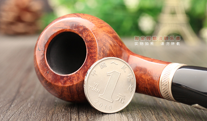 意大利芭比brebbia石楠木烟斗 925银圈竞争斗 MPB NOCE 601-5