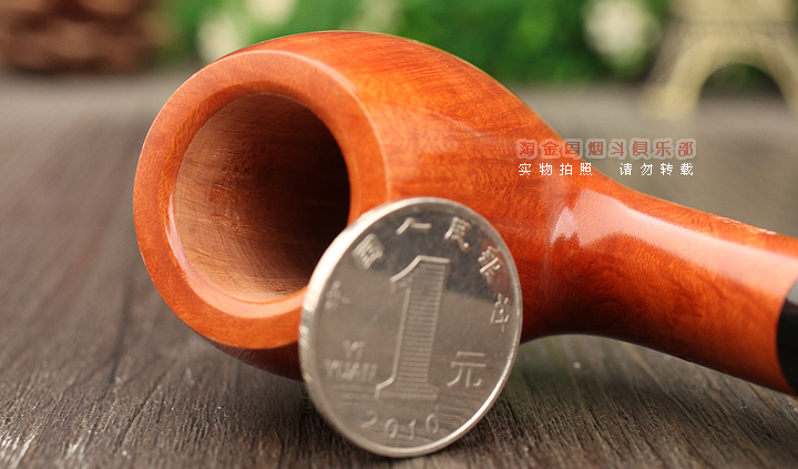 意大利brebbia芭比石楠木烟斗 junior Ambra 2764-5