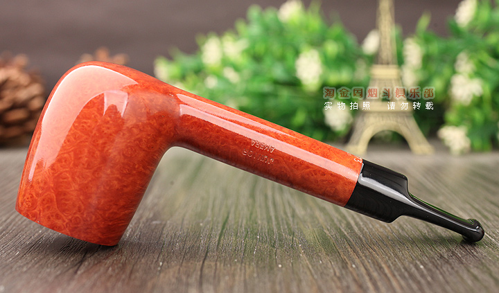 意大利brebbia芭比石楠木烟斗 junior Ambra 2773-4