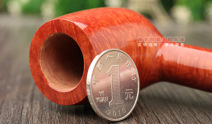 意大利brebbia芭比石楠木烟斗 junior Ambra 2773-5