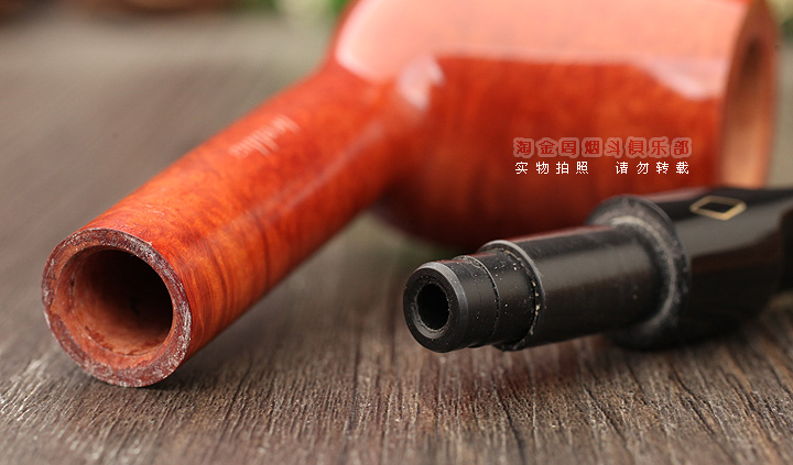 意大利brebbia芭比石楠木烟斗 junior Ambra 2773-6
