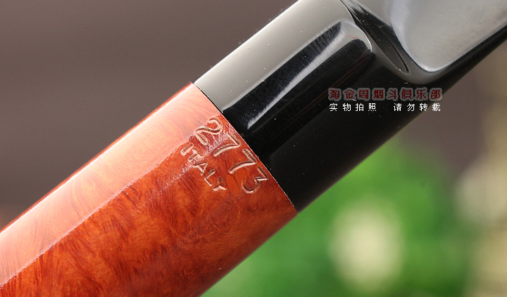 意大利brebbia芭比石楠木烟斗 junior Ambra 2773-8