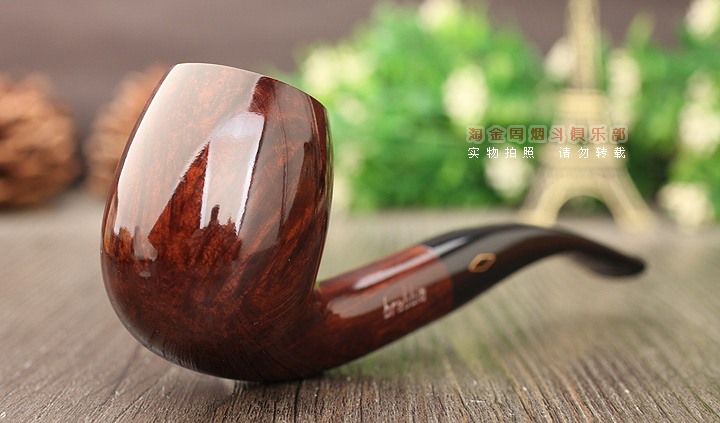 意大利brebbia芭比石楠木烟斗 junior noce 2764-1