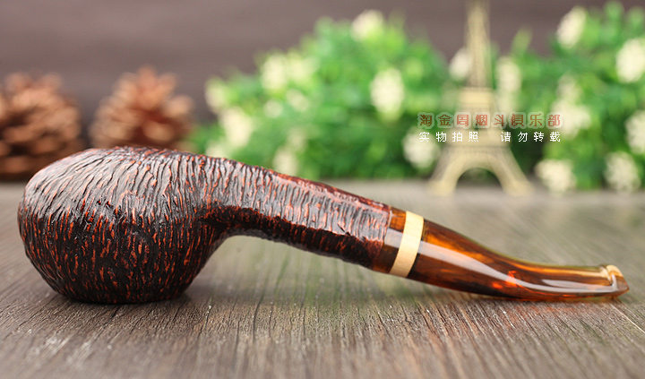 意大利brebbia芭比石楠木烟斗 忍者岩刻NINJA ROCK 301-4