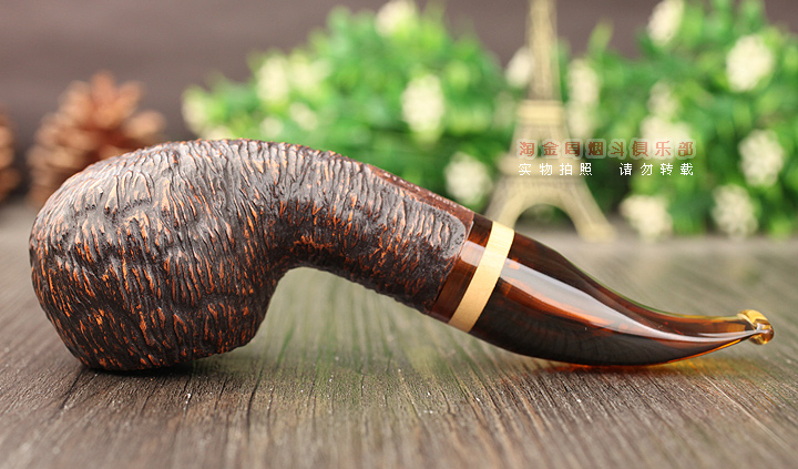 意大利brebbia芭比石楠木烟斗 忍者岩刻NINJA ROCK 602-4