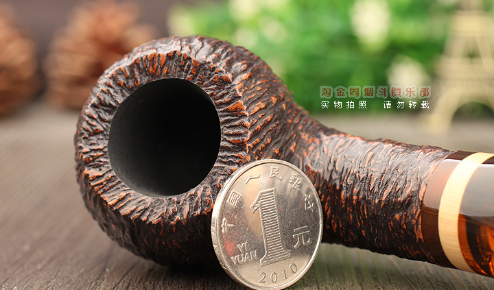 意大利brebbia芭比石楠木烟斗 忍者岩刻NINJA ROCK 602-5