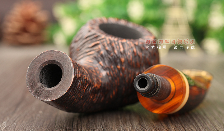 意大利brebbia芭比石楠木烟斗 忍者岩刻NINJA ROCK 602-6