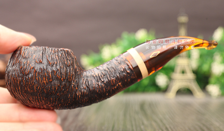 意大利brebbia芭比石楠木烟斗 忍者岩刻NINJA ROCK 602-8