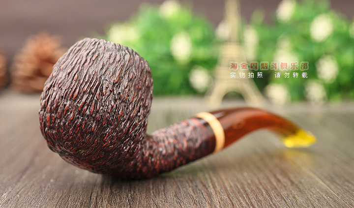 意大利brebbia芭比石楠木烟斗 忍者岩刻NINJA ROCK 834-1
