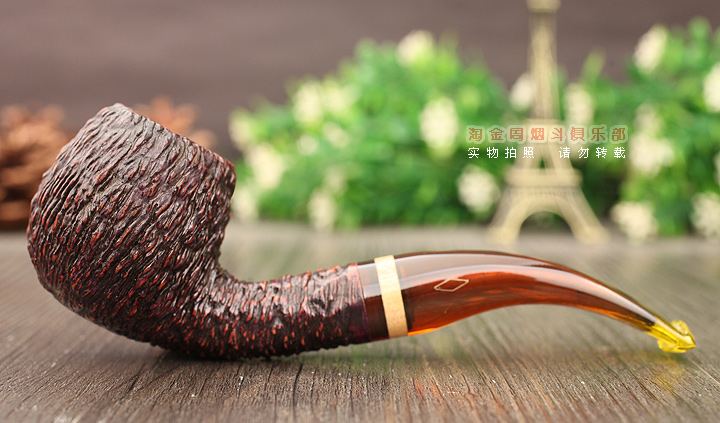 意大利brebbia芭比石楠木烟斗 忍者岩刻NINJA ROCK 834-3