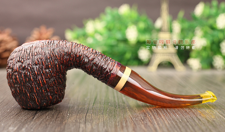 意大利brebbia芭比石楠木烟斗 忍者岩刻NINJA ROCK 834-4