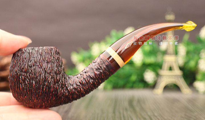 意大利brebbia芭比石楠木烟斗 忍者岩刻NINJA ROCK 834-8